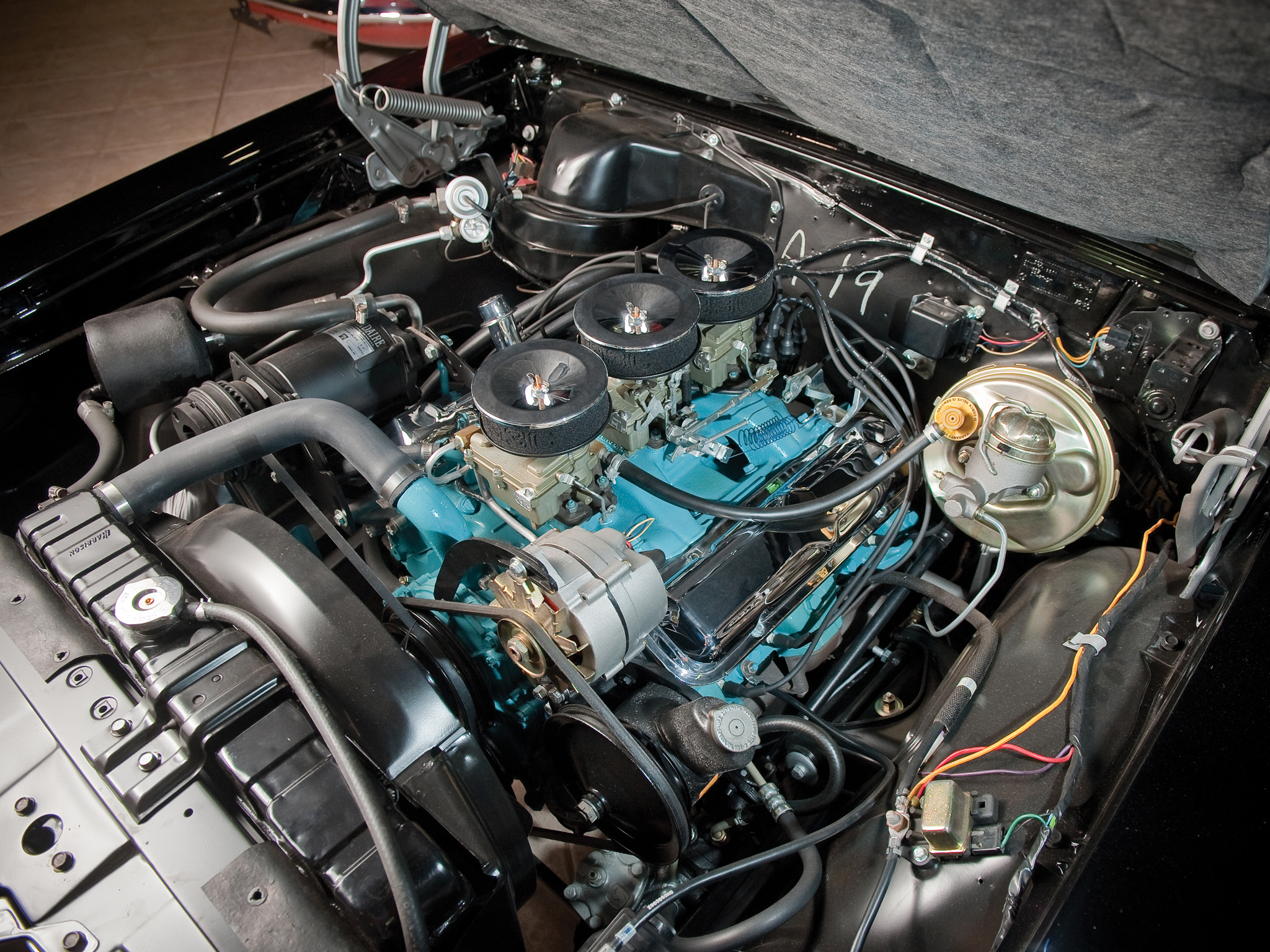 1964, Pontiac, Tempest, Lemans, Gto, Convertible, Muscle, Classic, Engine, Engines Wallpaper