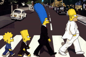 abbey, Road, The, Simpsons, The, Beatles