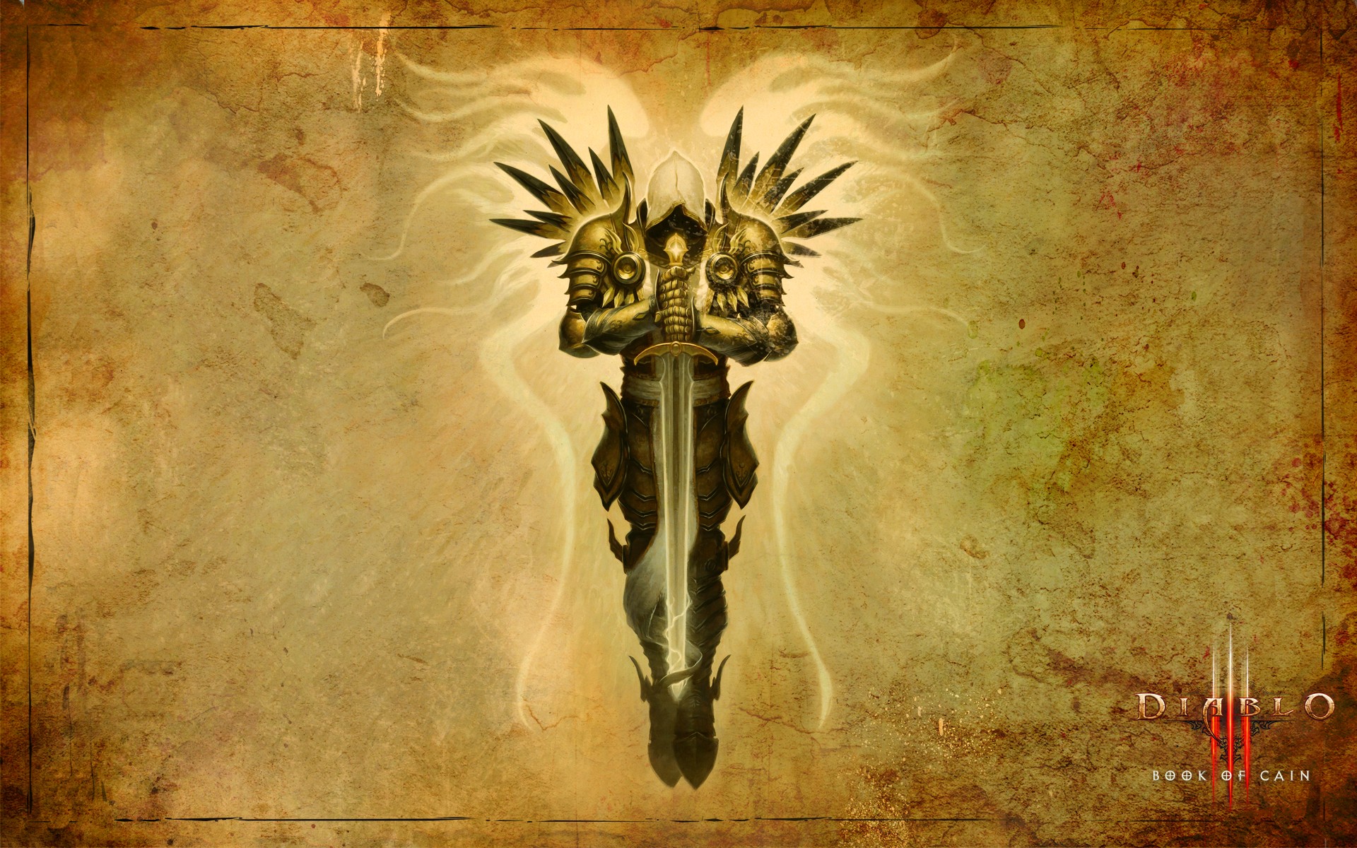 video, Games, Tyrael, Artwork, Diablo, Iii, Swords, Tyrael, Archangel Wallpaper