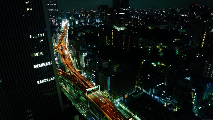 tokyo, Cityscapes, Night HD Wallpaper Desktop Background