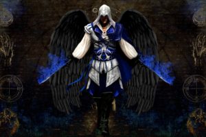 angels, Video, Games, Assassins, Creed, Altair