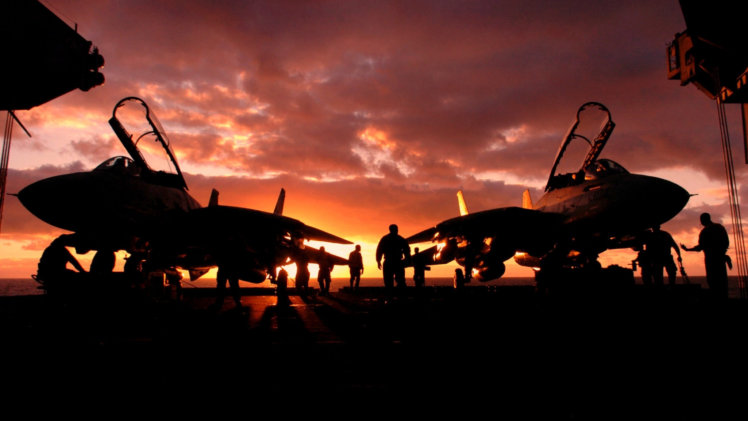 sunset, Aircraft, Aircraft, Carriers, Aviation HD Wallpaper Desktop Background
