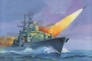ships, Ship, Boat, Painting, Military, Navy, Russian