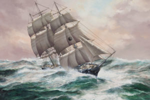 ships, Ship, Boat, Boats, Watercraft, Painting