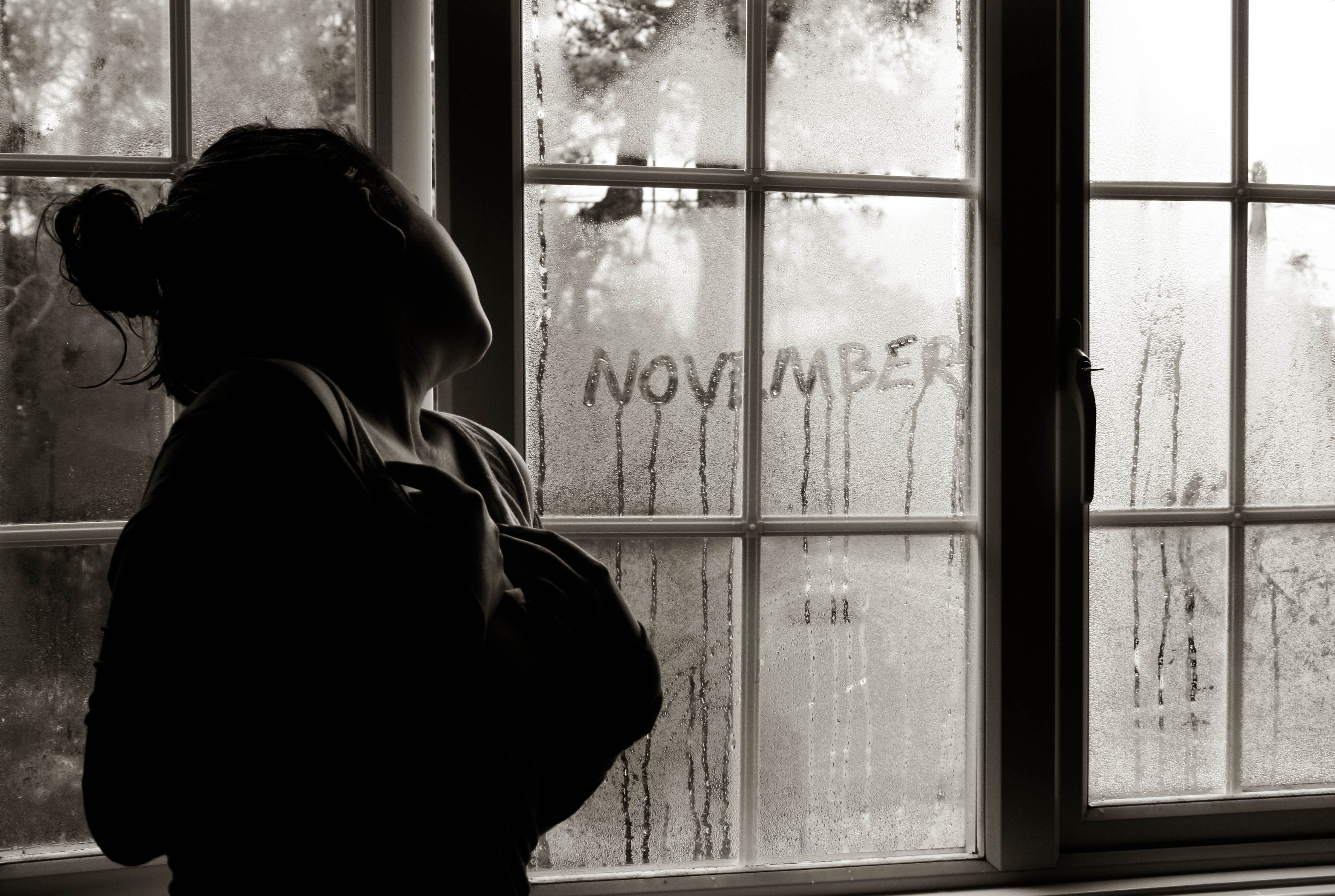 girl, Sadness, Window, Mood, Rain, Window, Girls, November, Fall, Autumn Wallpaper