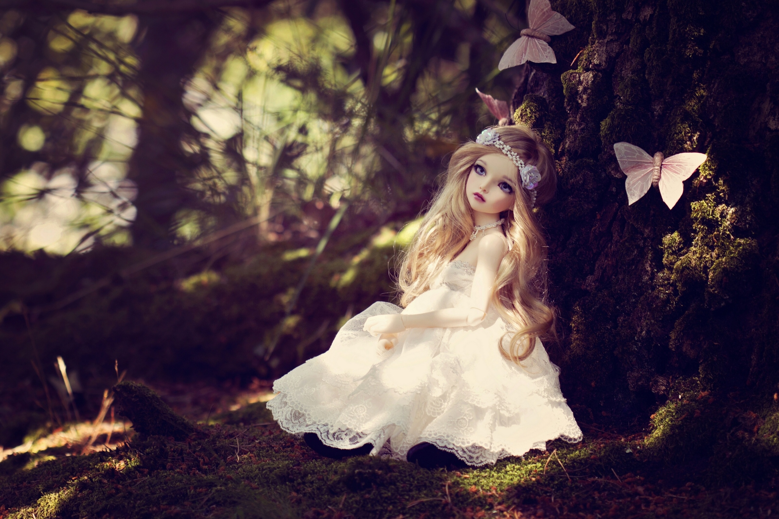 toys, Dolls, Bokeh, Toy, Girl, Girls, Doll, Fantasy, Butterfly Wallpaper