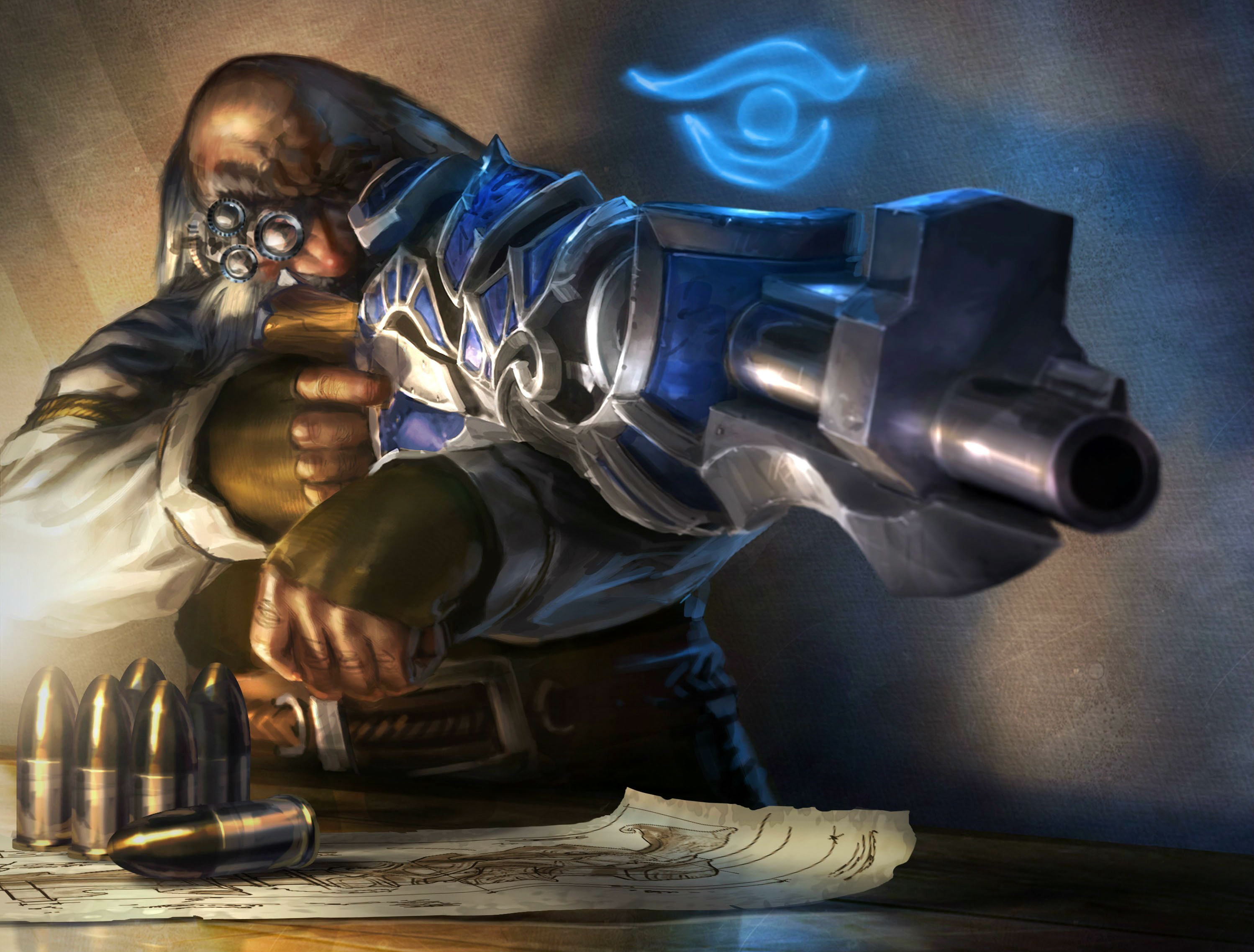 world, Of, Warcraft,  , Wow,  , Warriors, Cannon, Sniper, Games, Fantasy Wallpaper