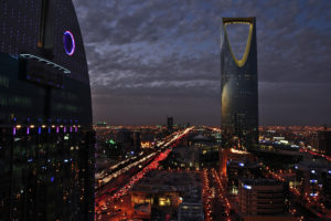 saudi, Arabia, City, Riyadh, Night, Lights