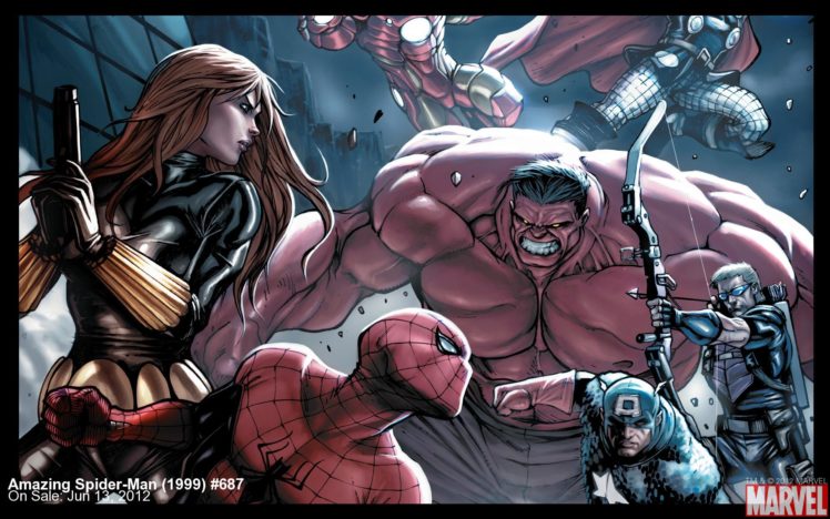 the, Amazing, Spider man, Avengers, Spider, Spiderman HD Wallpaper Desktop Background