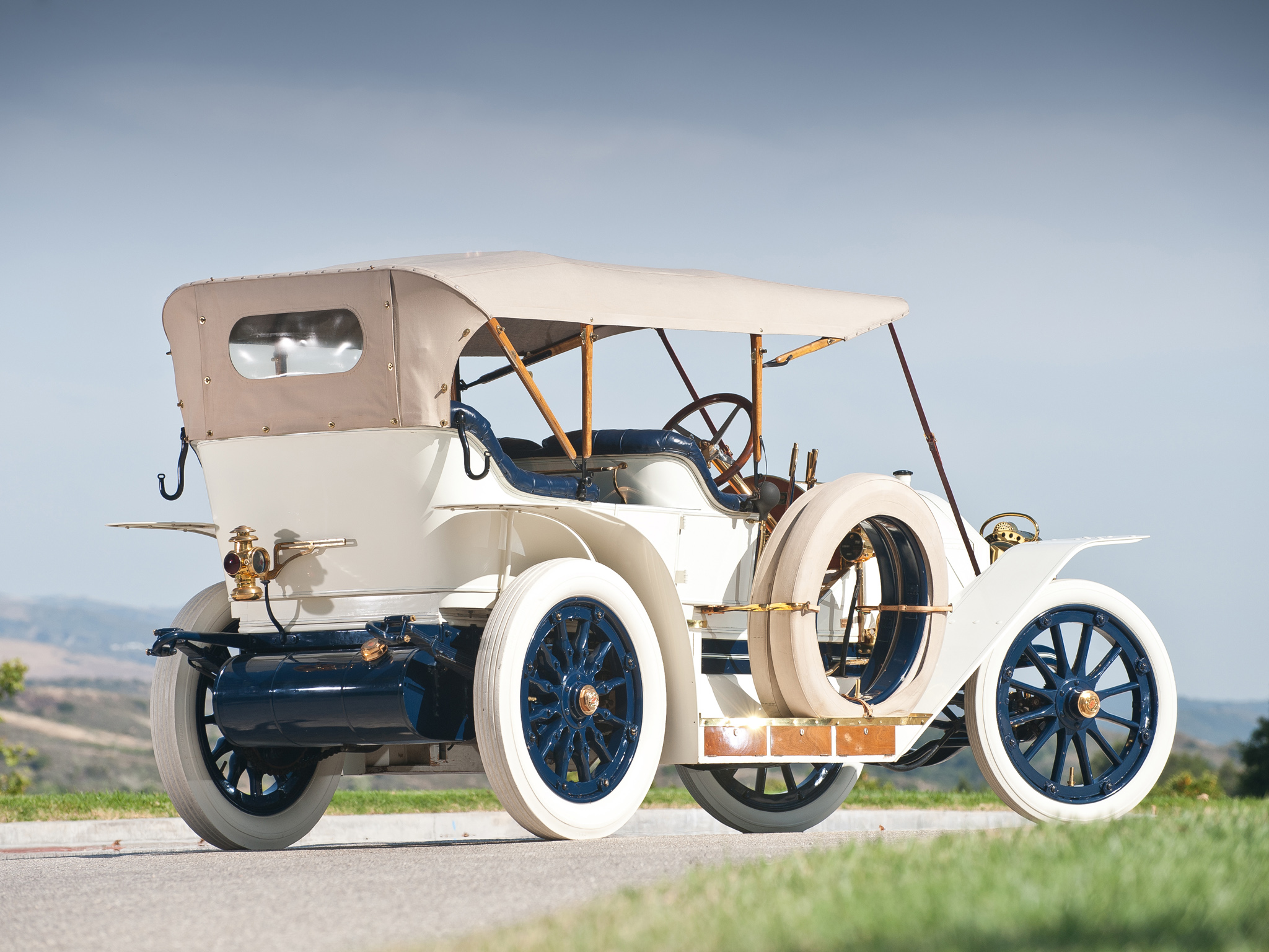 1911, Simplex, Model 50, 4 passenger, Tourabout, Retro Wallpaper
