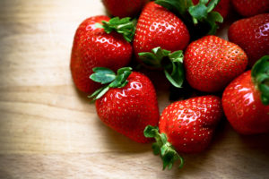 berries, Strawberries, Close up