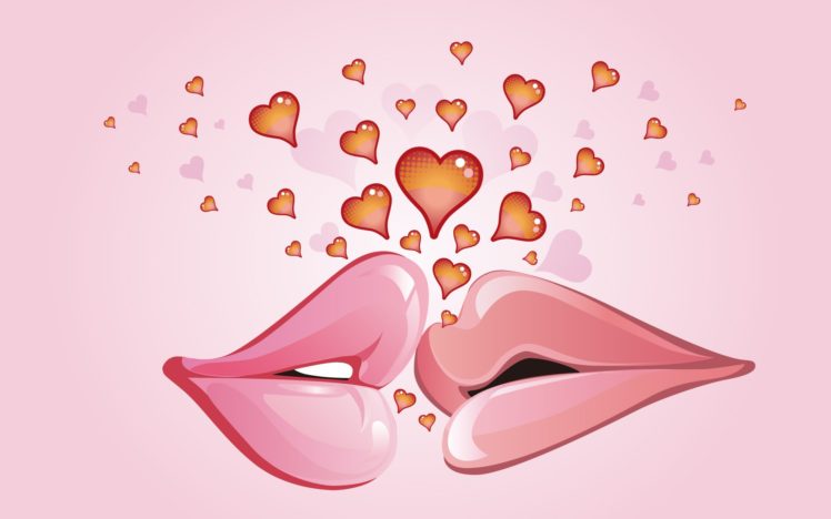 lips, Kissing HD Wallpaper Desktop Background