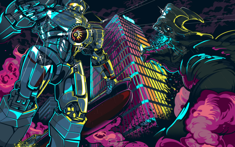 pacific, Rim, Giant, Robot, Monster, Mecha HD Wallpaper Desktop Background