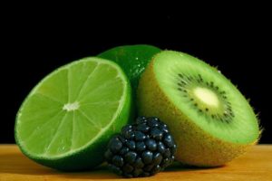 fruits, Kiwi, Limes