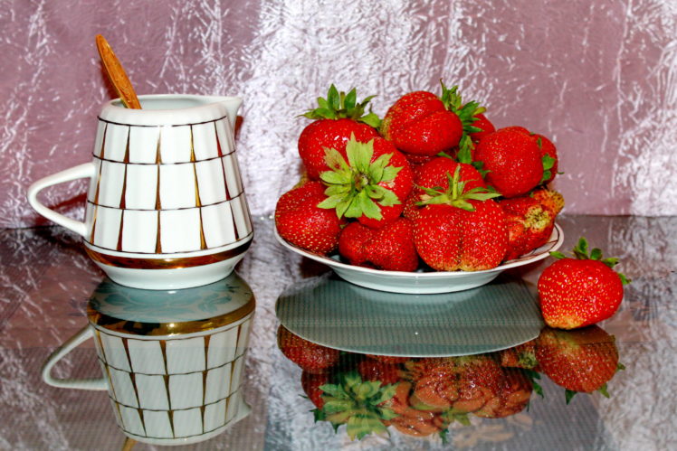fruit, Strawberry, Food, Strawberries, Still, Life HD Wallpaper Desktop Background