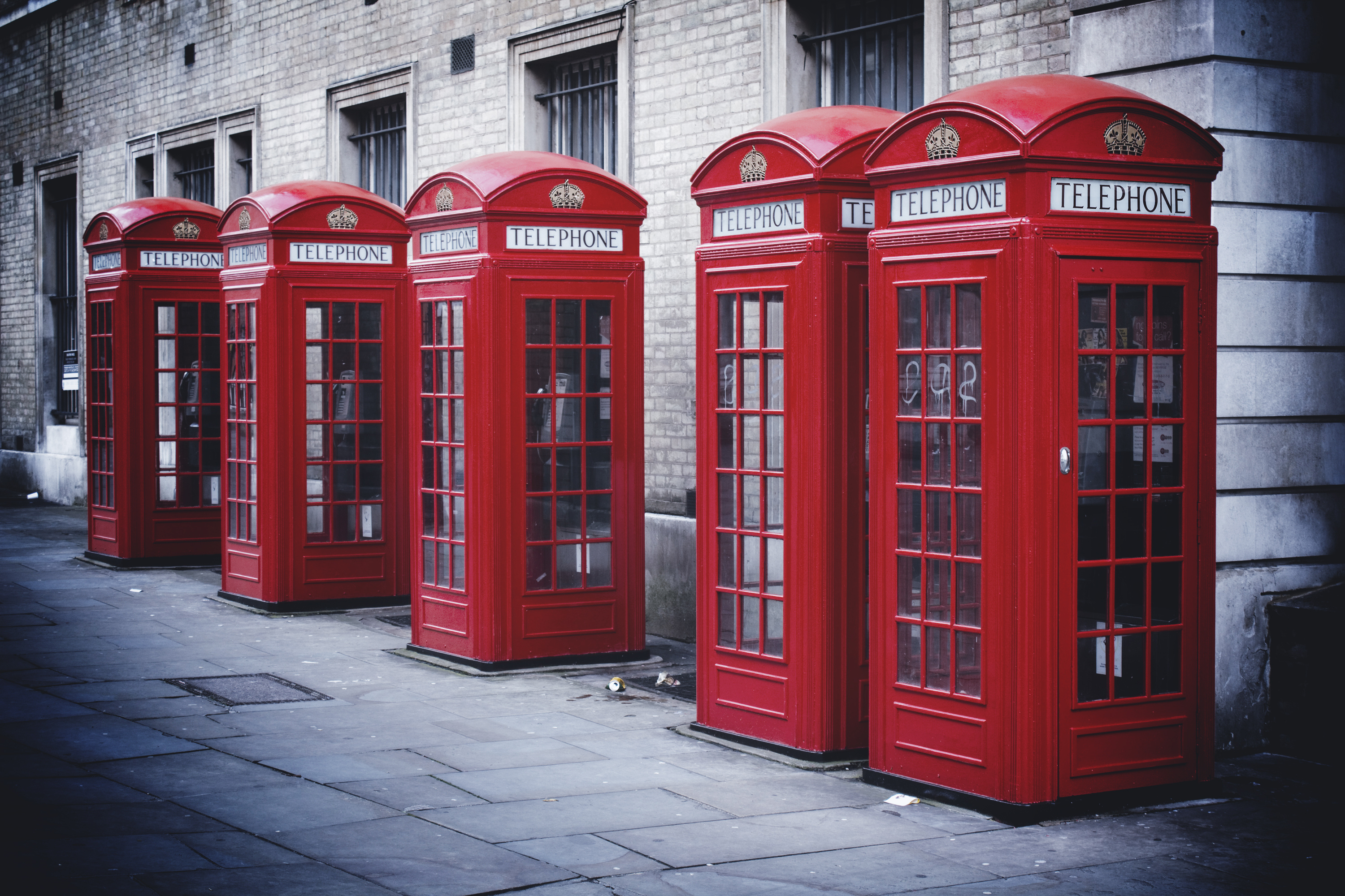 phone, Booth, London, Street, England, Telephone, Bokeh Wallpaper