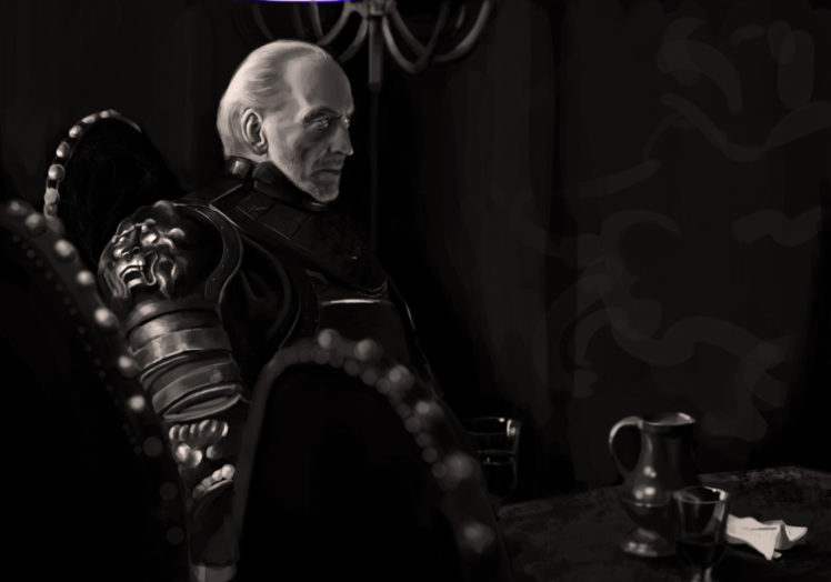 game, Of, Thrones, Tywin, Lannister, Charles, Dance, Drawing, B w, Fantasy, Sci fi HD Wallpaper Desktop Background
