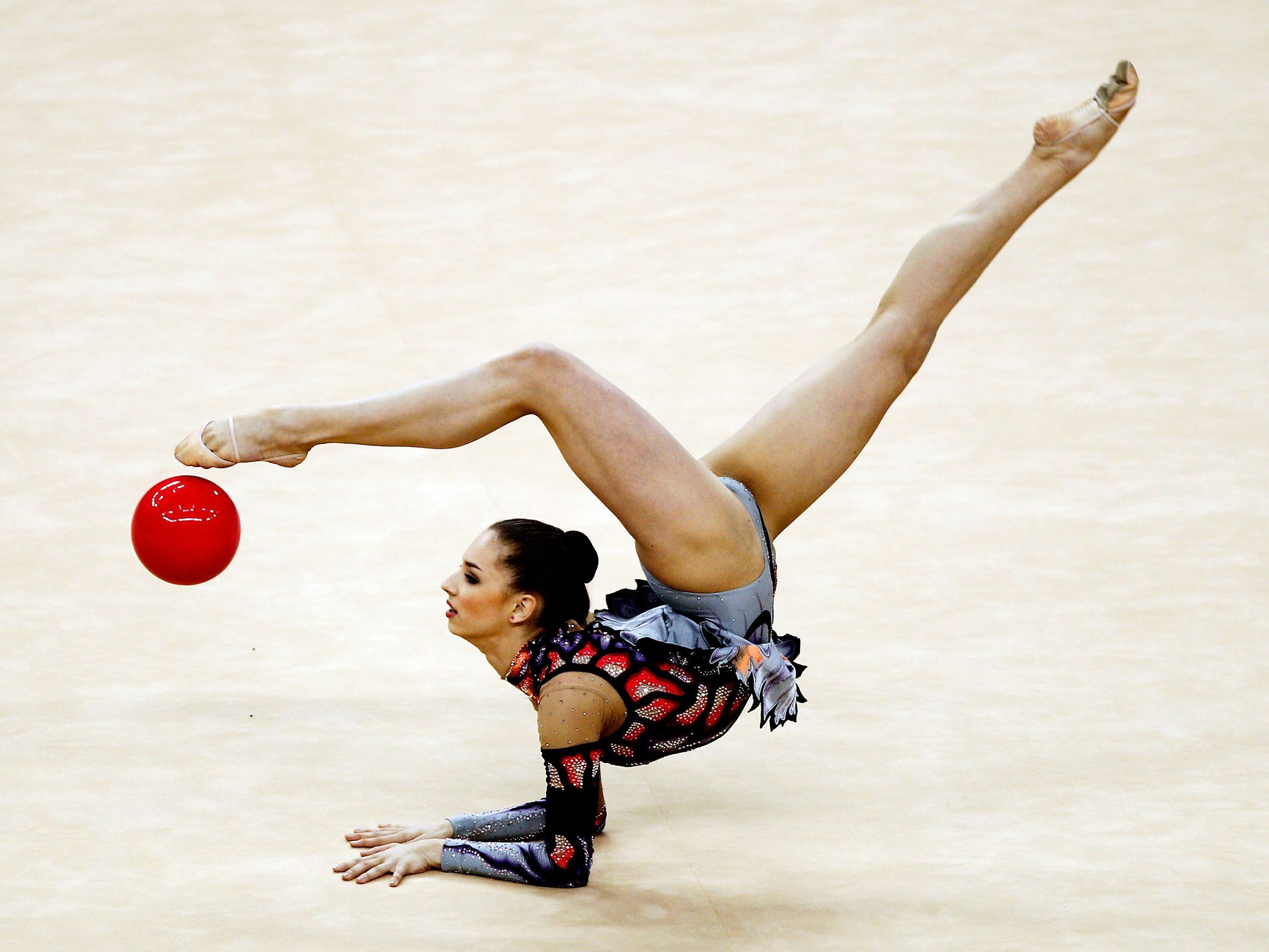 gymnastics, Blonde, Stretching, Nastia Liukin, Feet, Women 
