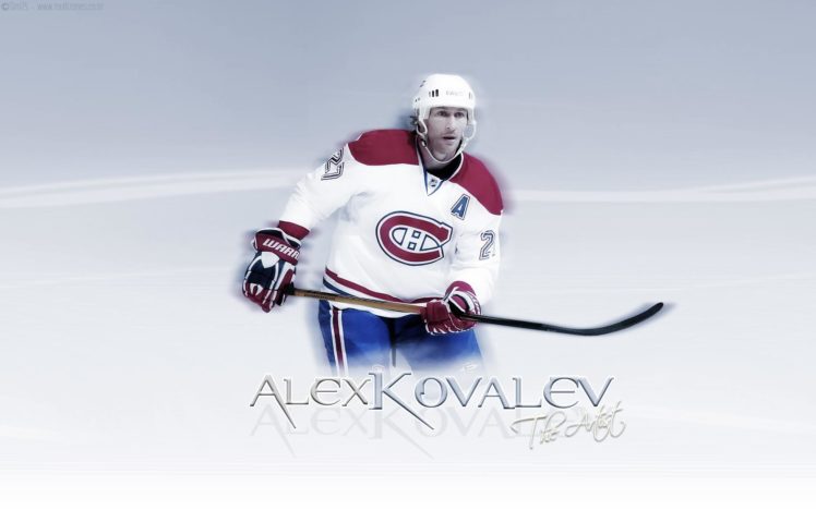 hockey, Alexei, Kovalev, Montreal, Canadiens HD Wallpaper Desktop Background