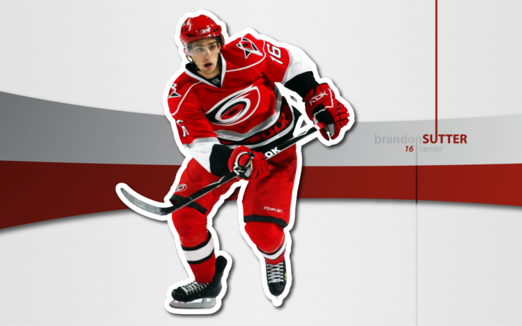 hockey, Brandon, Sutter, Carolina, Hurricanes HD Wallpaper Desktop Background