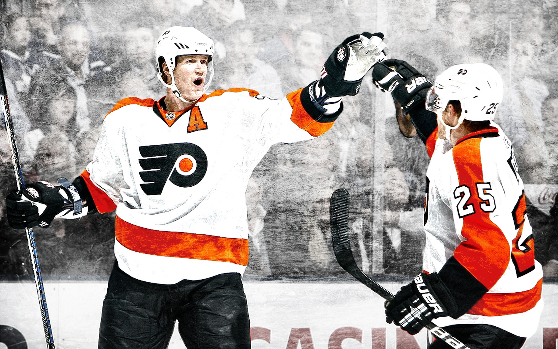 hockey, Chris, Pronger, Philadelphia, Flyers Wallpaper