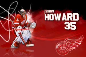 hockey, Jimmy, Howard, Detroit, Red, Wings