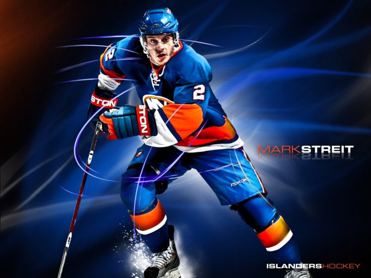 hockey, Mark, Streit, New, York, Islanders HD Wallpaper Desktop Background