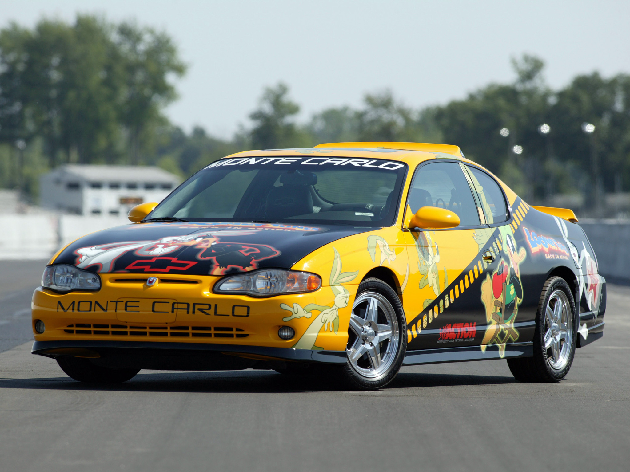 2003, Chevrolet, Monte, Carlo, Looney, Tunes, Pace, Muscle, Race, Racing Wallpaper