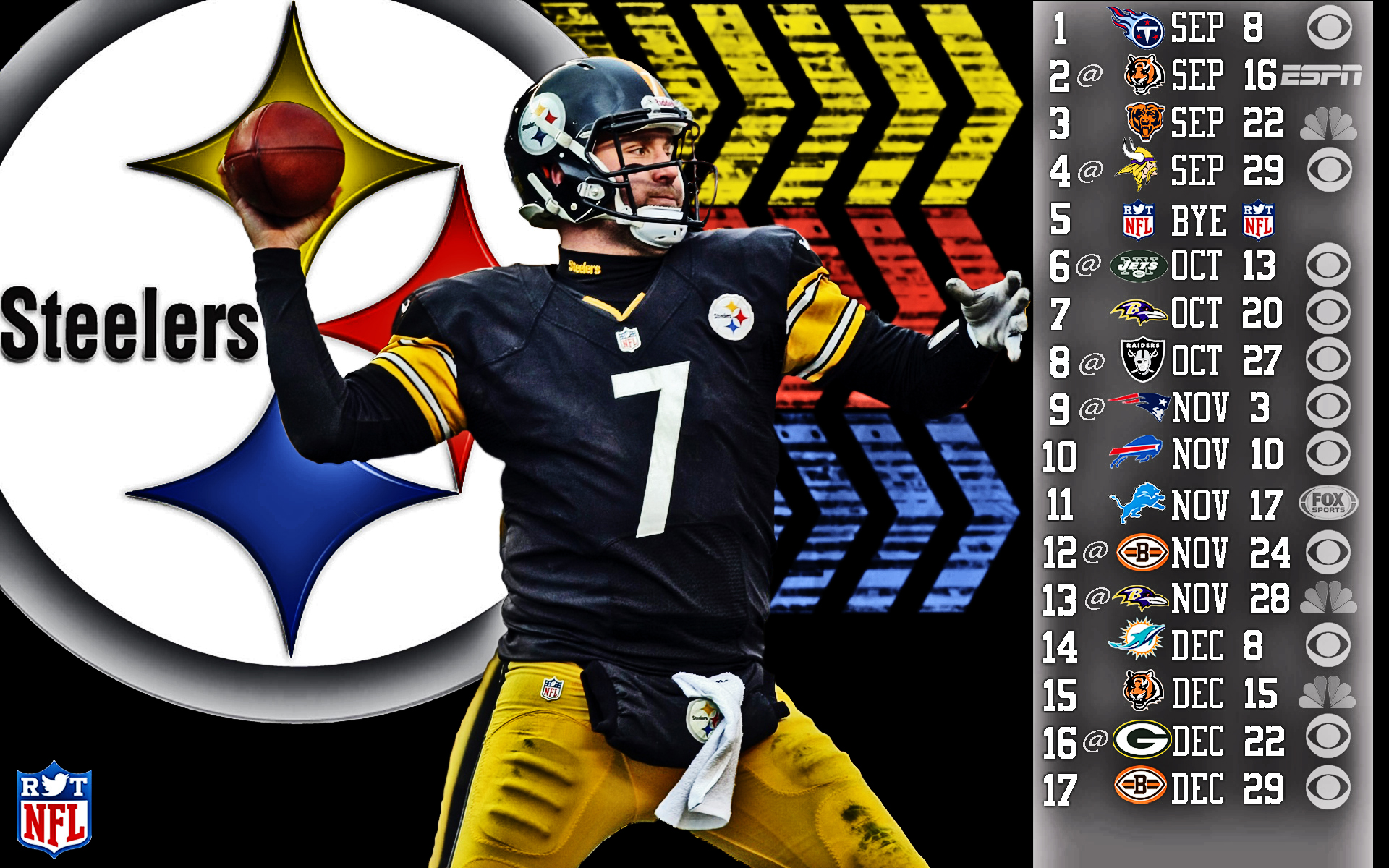 2013, Pittsburgh, Steelers, Football, Nfl Wallpaper