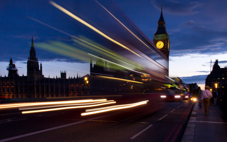 london, Big, Ben, Clock, Tower, Road, Timelapse HD Wallpaper Desktop Background