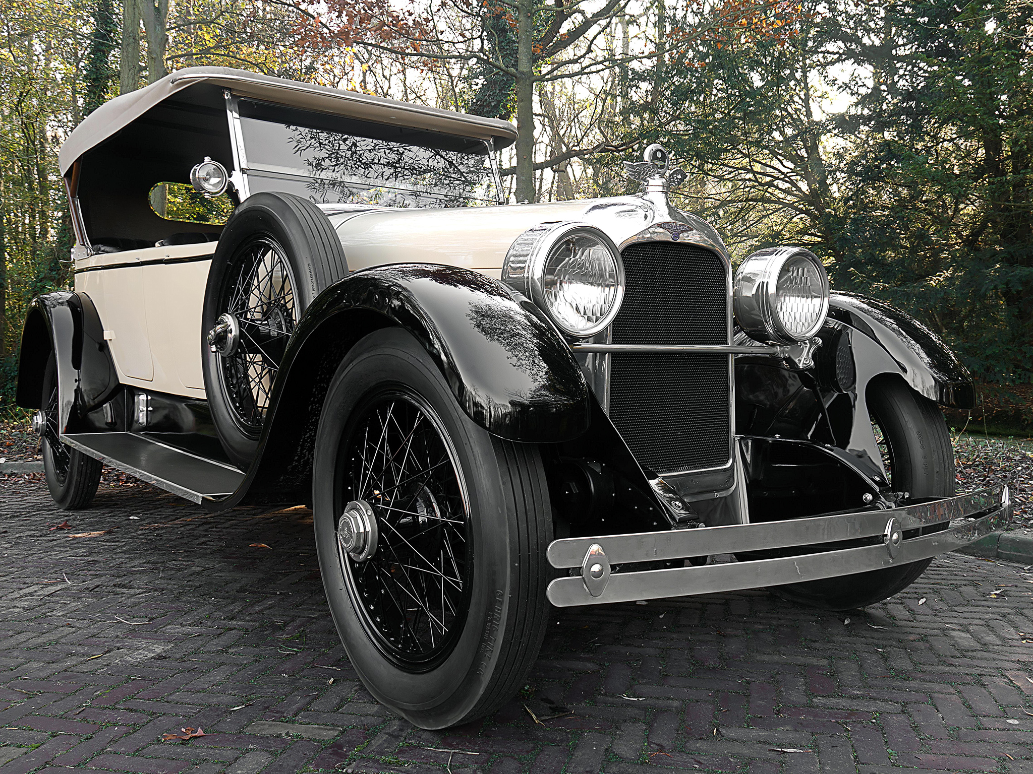 1923, Duesenberg, Model a, Touring, Retro Wallpaper
