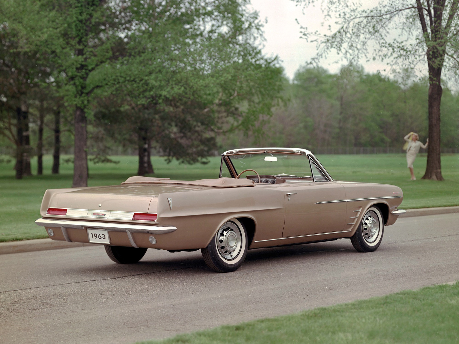 1963, Pontiac, Tempest, Lemans, Convertible, 2267, Muscle, Classic Wallpaper
