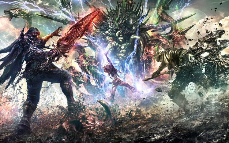 soul, Sacrifice, Battle, Warrior, Monster, Creature, Fantasy HD Wallpaper Desktop Background