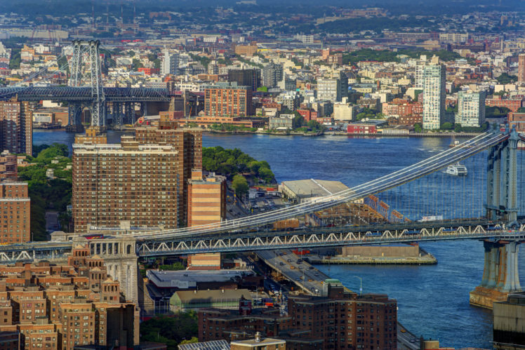 bridge, New, York, City, East, River HD Wallpaper Desktop Background