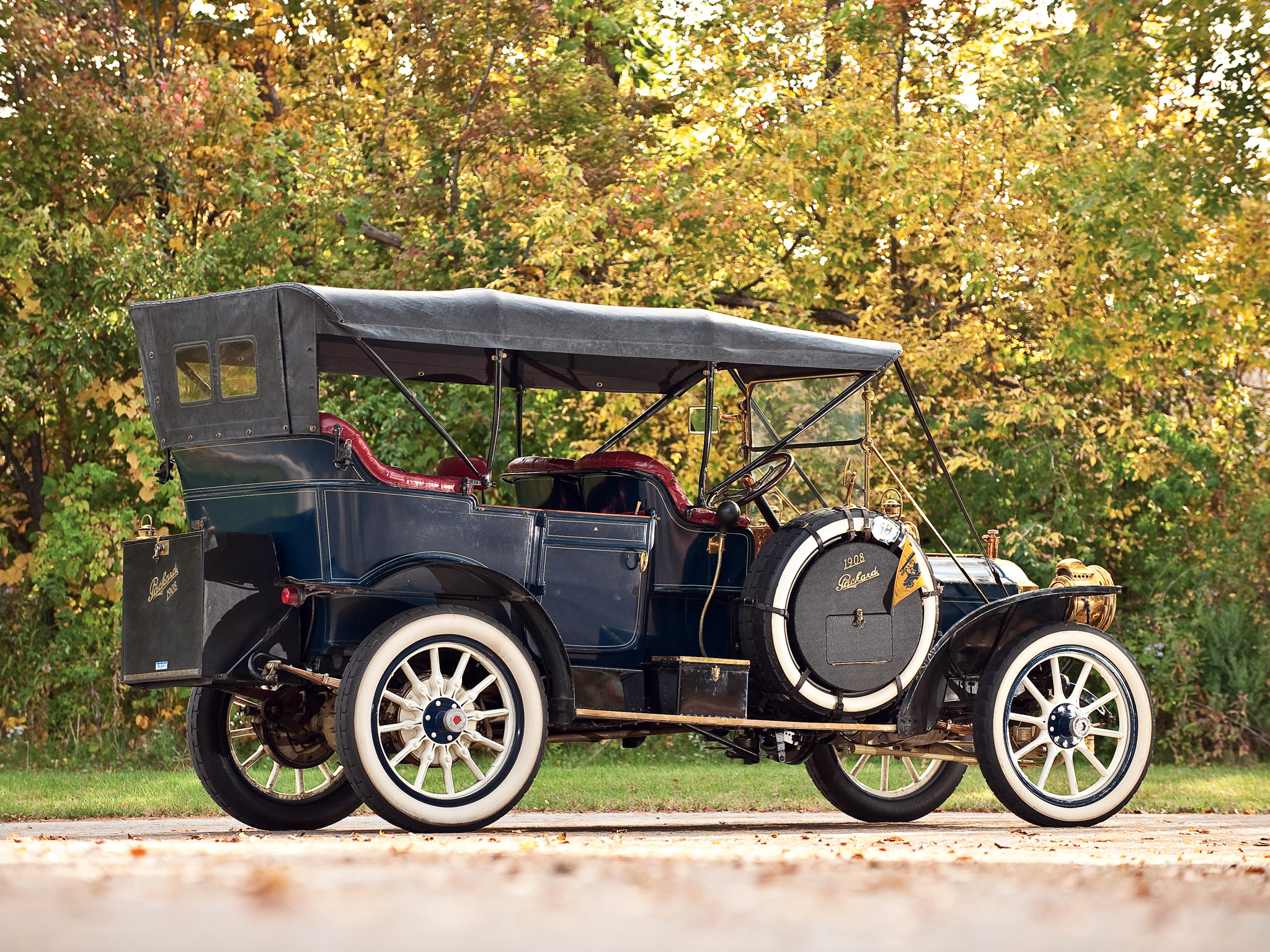 1908, Packard, Model 30, Touring, Luxury, Retro, Gs Wallpaper
