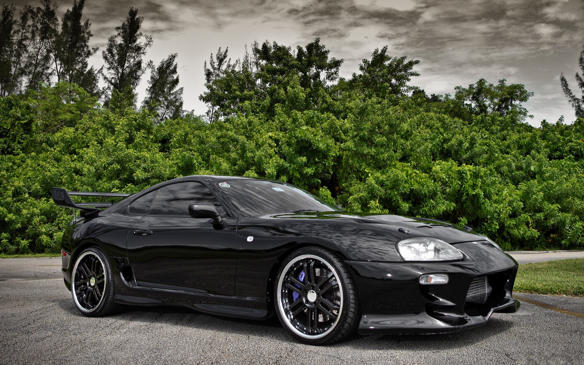 black, Cars, Toyota, Vehicles, Toyota, Supra Wallpapers HD / Desktop ...