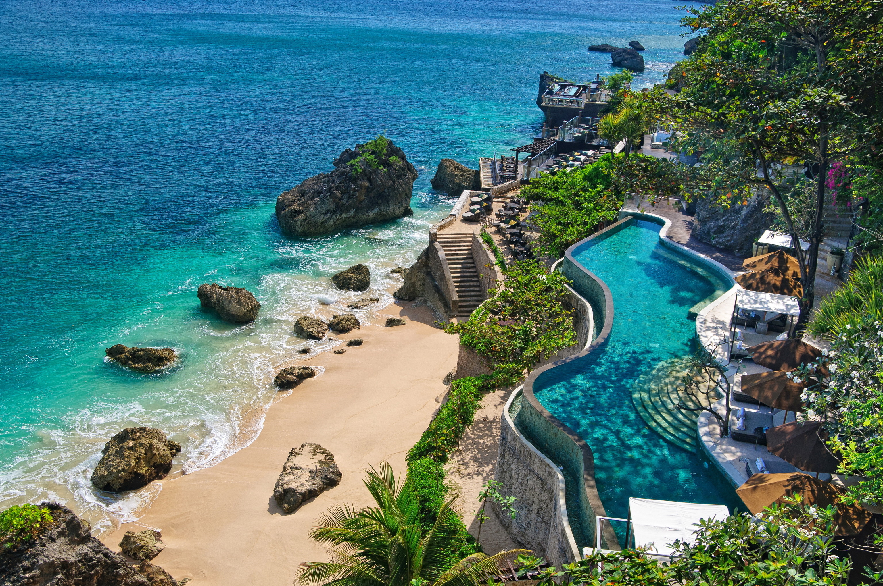 coast, Indonesia, Nature, Bali, Pools Wallpaper