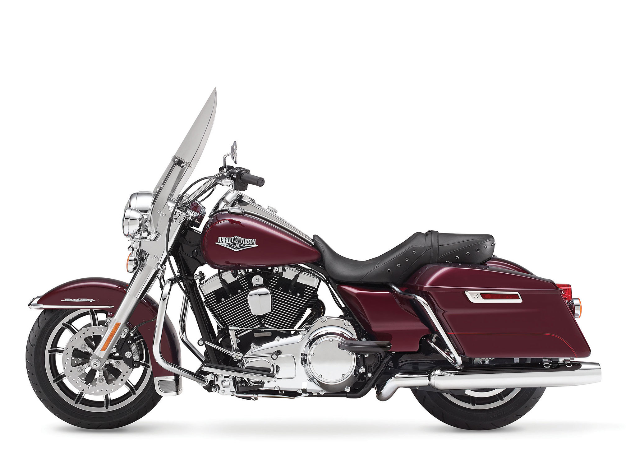 2014, Harley, Davidson, Flhr, Road, King Wallpaper