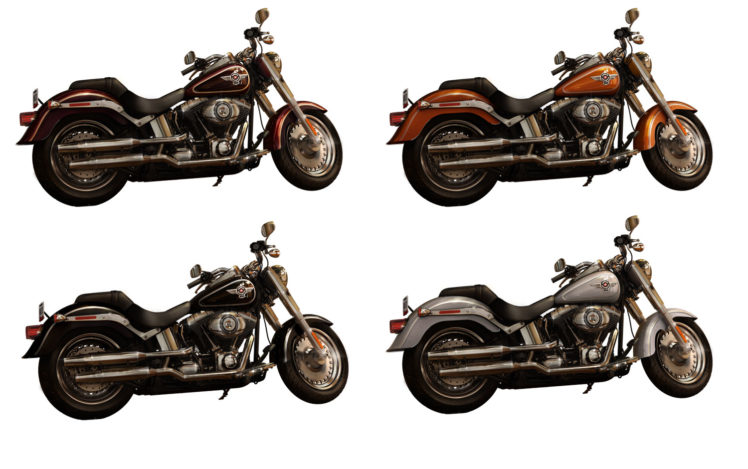 2014, Harley, Davidson, Flstf, Fat, Boy HD Wallpaper Desktop Background