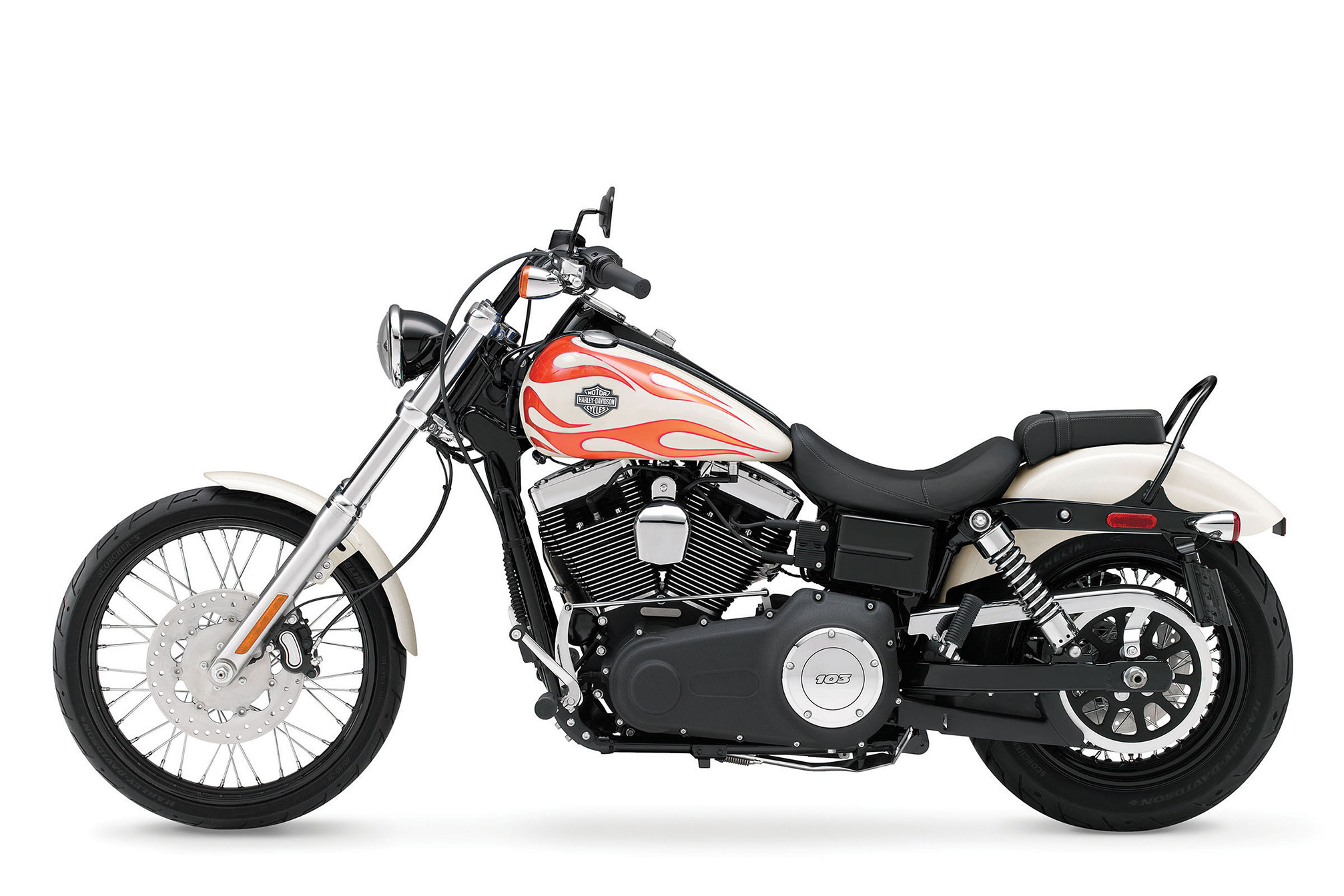 2014, Harley, Davidson, Fxdwg, Wide, Glide Wallpaper