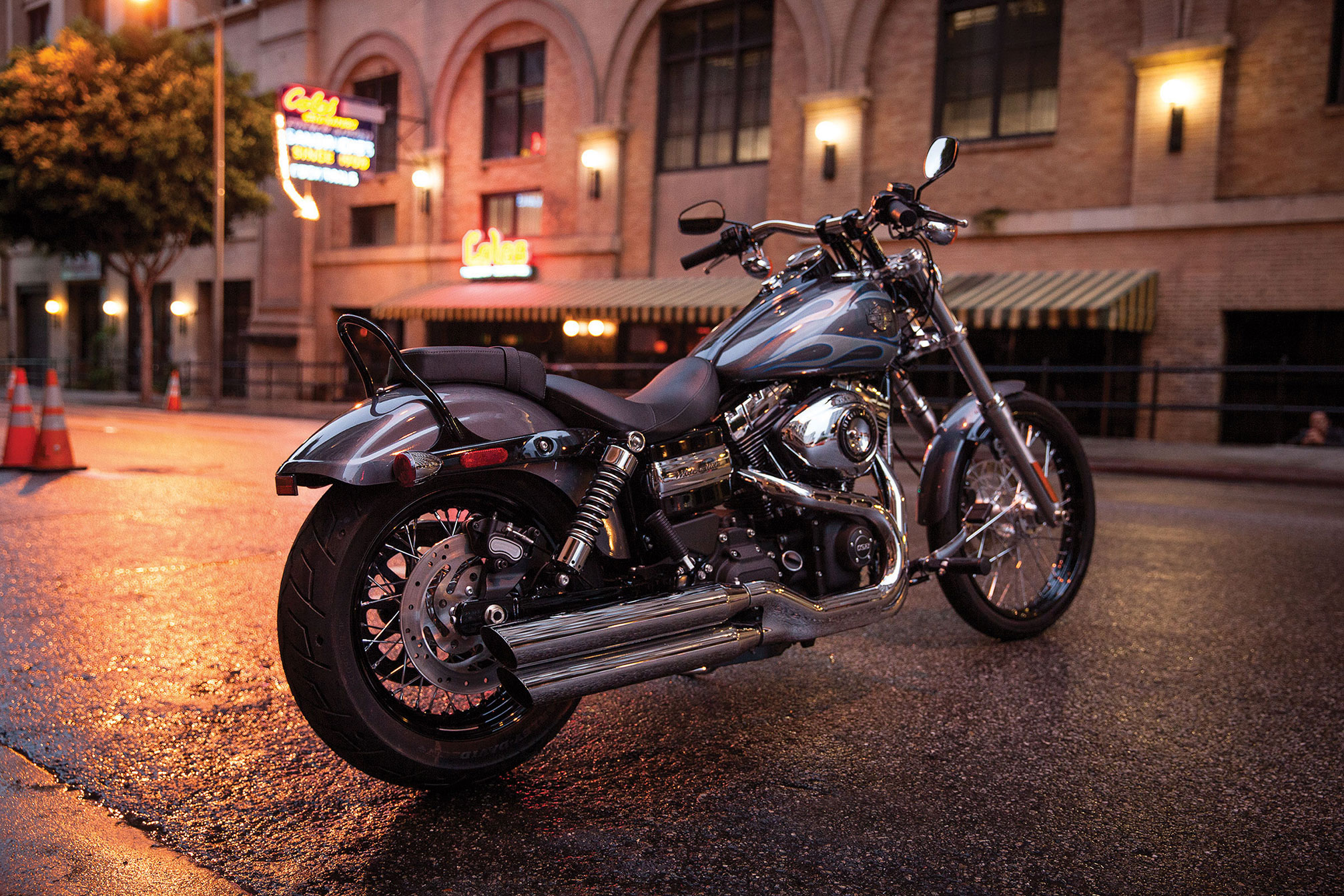 2014, Harley, Davidson, Fxdwg, Wide, Glide Wallpaper