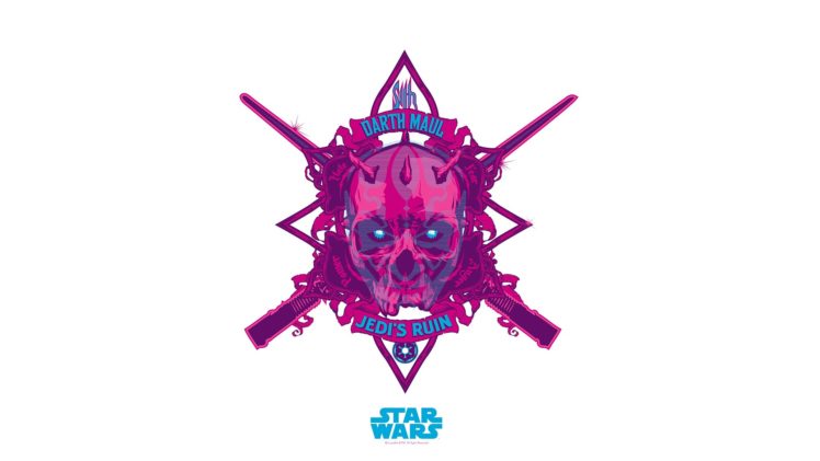 star, Wars, Skull, Darth, Maul HD Wallpaper Desktop Background