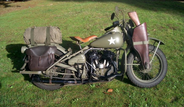 1942, Harley, Davidson, Wla, Military, Type vii, Retro Wallpapers HD ...
