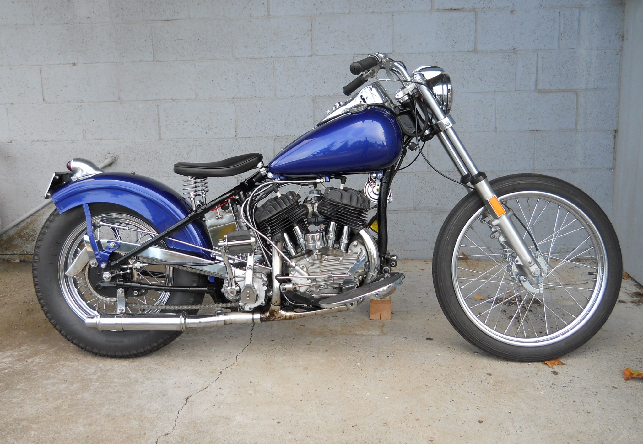 1947, Harley, Davidson, 4 5, Retro Wallpaper