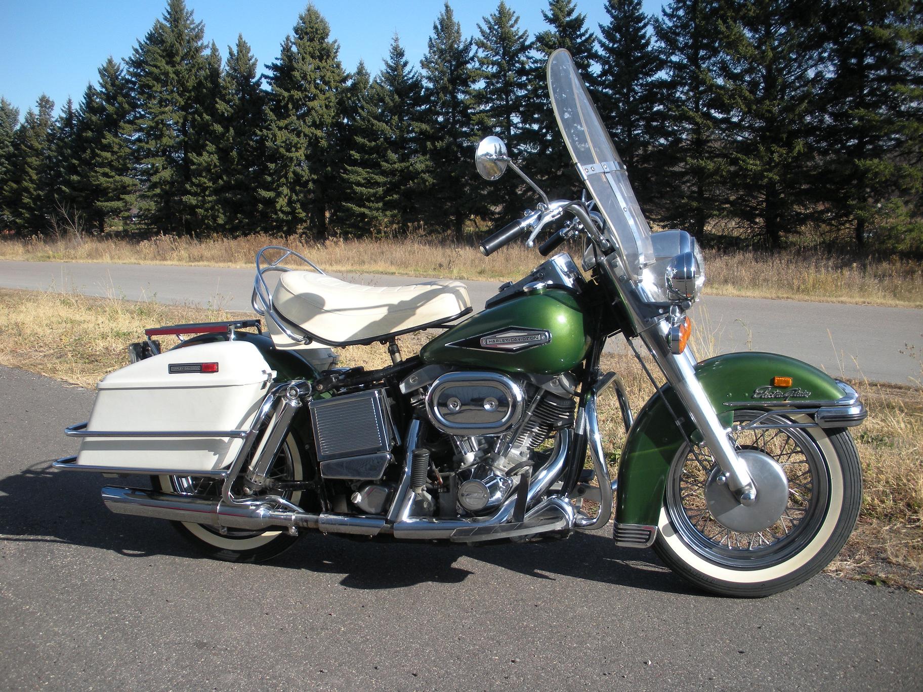 harley, Davidson, Flh Wallpaper