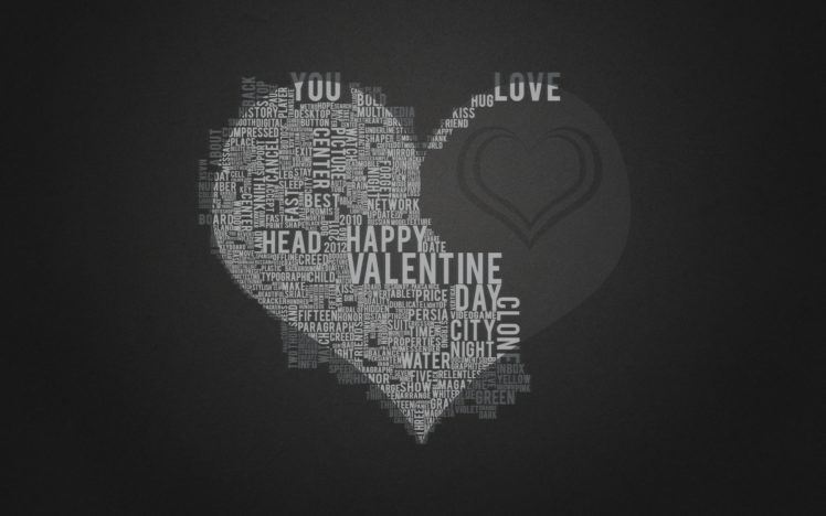 love, Black, Text, Gray, Home, Typography, Hearts HD Wallpaper Desktop Background