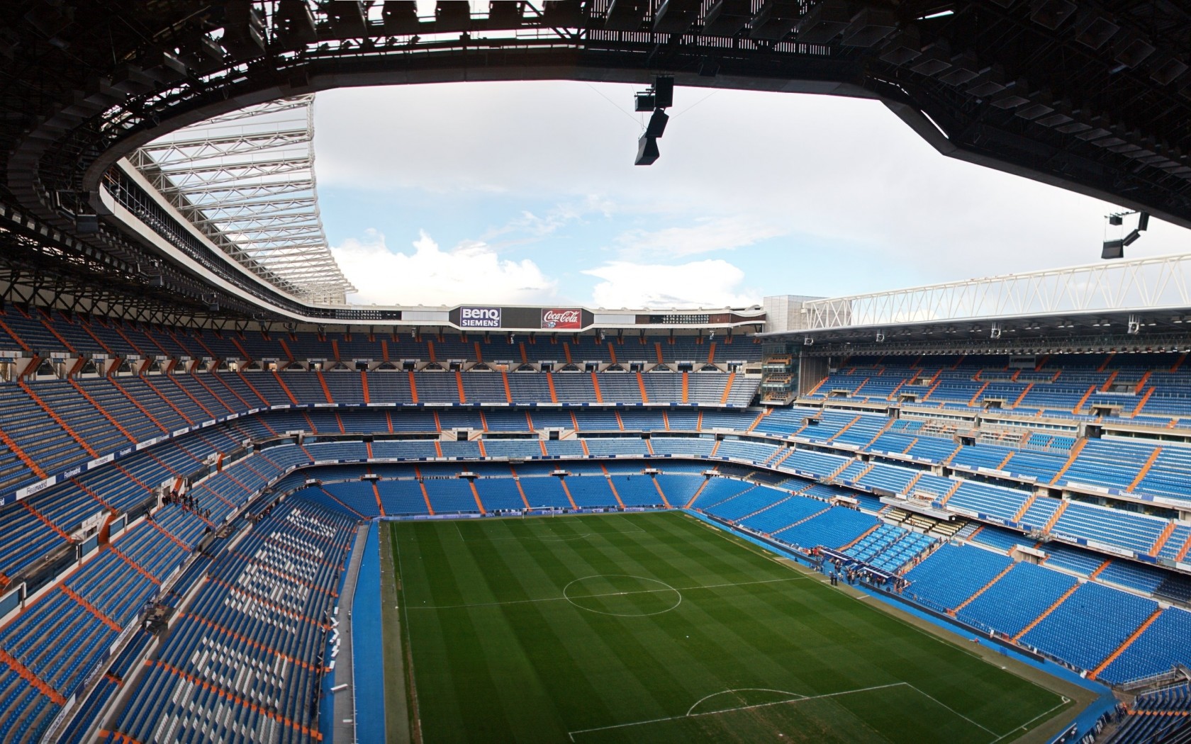 stadium, Football, Real, Madrid, Santiago, Bernabeu Wallpaper
