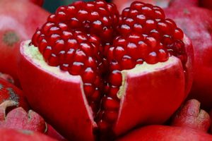 fruits, Pomegranate