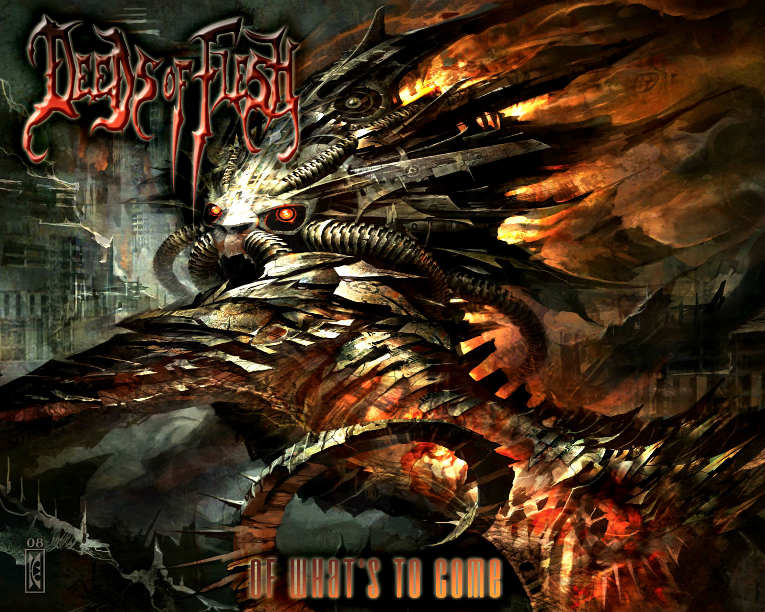 deeds, Of, Flesh, Death, Metal, Heavy Wallpaper