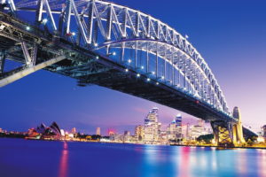 city, Sidney, Harbour, Bridge, Australia